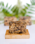 African Black Soap is great for eczema, dry  skin, skin discoloration. It's all natural and can be used from head to toe.