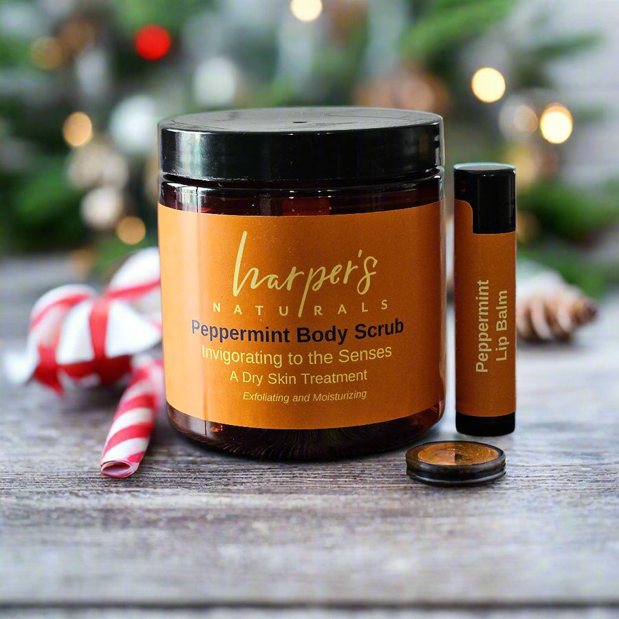 Peppermint Bundle - Body Scrub and Lip Balm